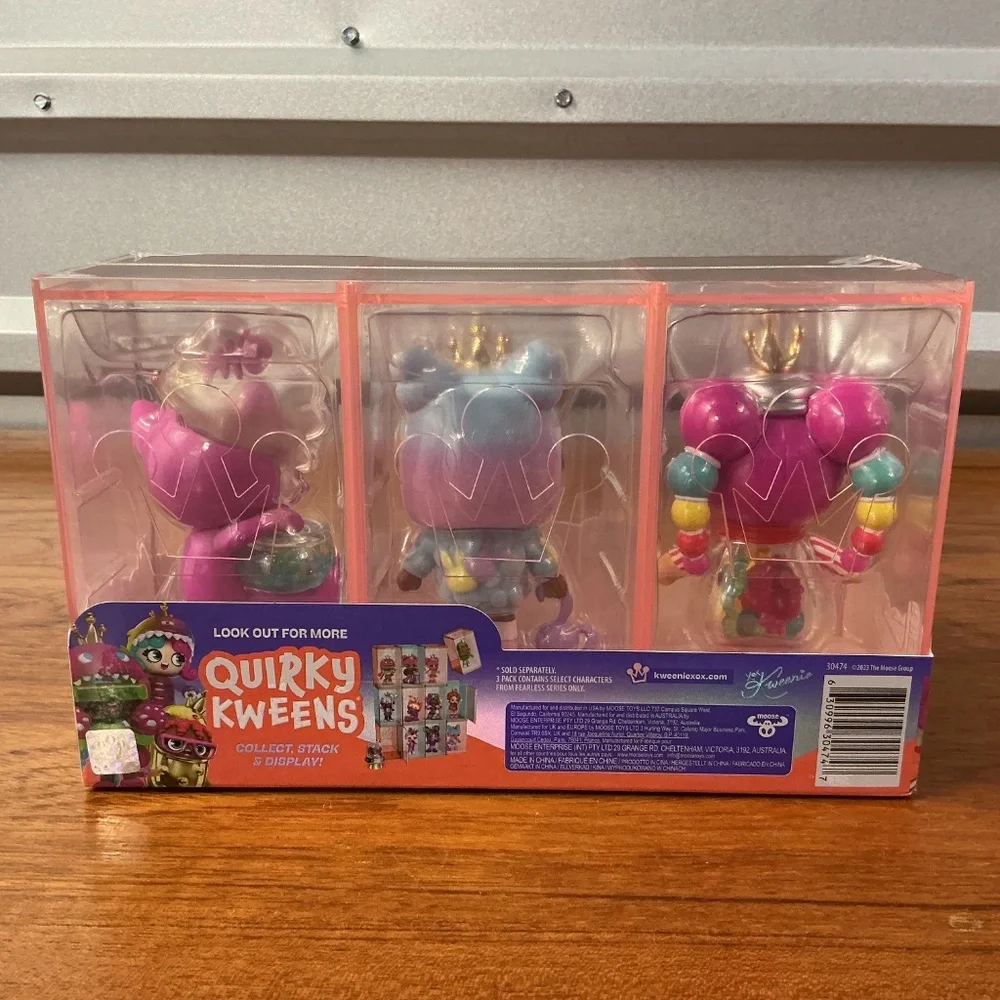 XOX Kweenie 3 Pack Fearless Kween Quirky Kweens Lot Of 2